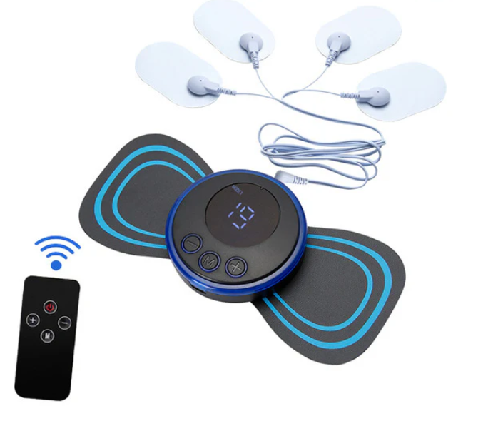 DOMSDefender Neck & Body Massager | Portable 8-Mode EMS for Muscle Relaxation