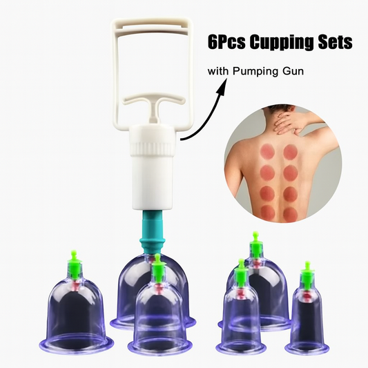 RevivaCup | 6-Piece Vacuum Cupping Therapy Set