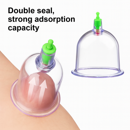 RevivaCup | 6-Piece Vacuum Cupping Therapy Set