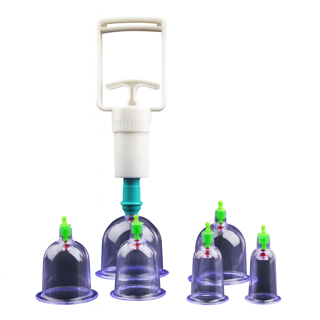 RevivaCup | 6-Piece Vacuum Cupping Therapy Set