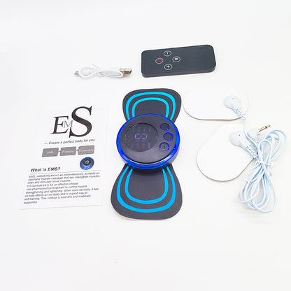 DOMSDefender Neck & Body Massager | Portable 8-Mode EMS for Muscle Relaxation