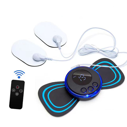 DOMSDefender Neck & Body Massager | Portable 8-Mode EMS for Muscle Relaxation